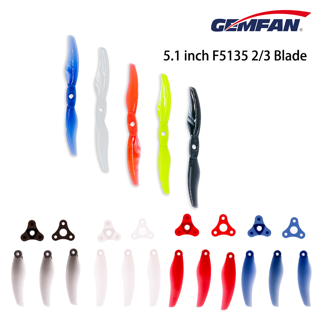 5 Inch Propeller - 4 أزواج من مراوح GEMFAN Floppy