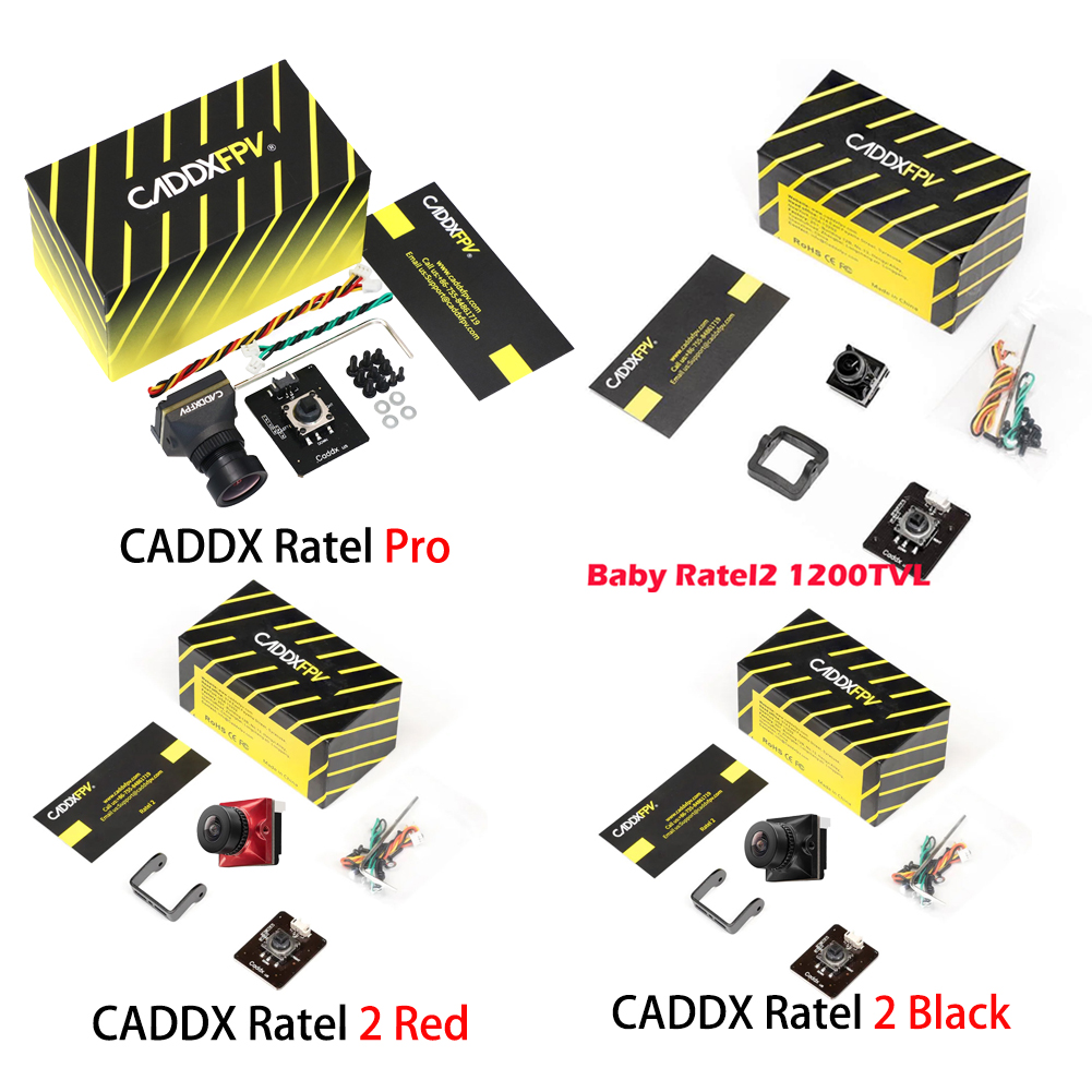 Analog Fpv Camera - كاميرا CADDXFPV Ratel Pro تناظرية /