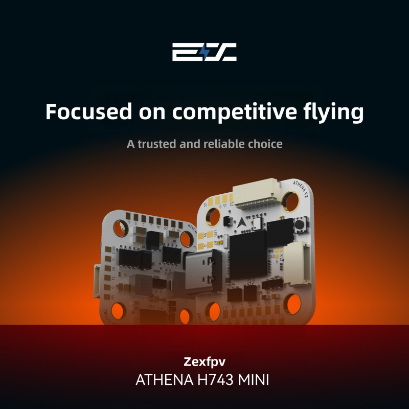 Betaflight Fc - وحدة تحكم طيران صغيرة ZEX ATHENA