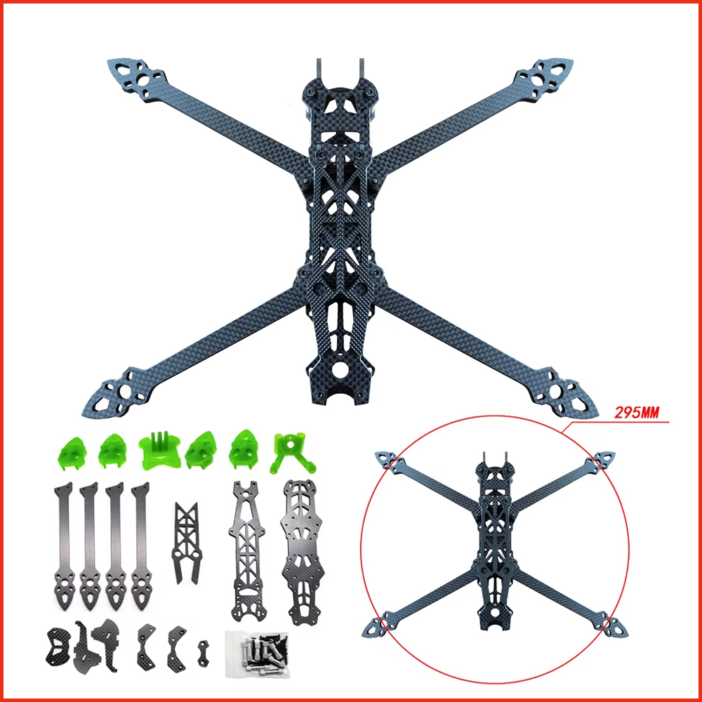 Carbon Fiber Drone Frame - طقم طائرات بدون طيار للسباق FPV