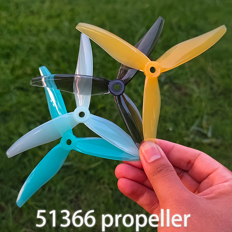 5 Inch Propeller - 3-شفرات مراوح t1366 لطائرة بدون طيار