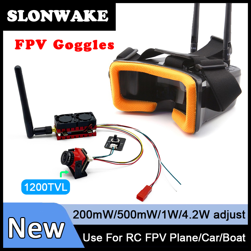 Goggles Fpv - جهاز إرسال SLONWAKE 5.8G 48CH 4.2W