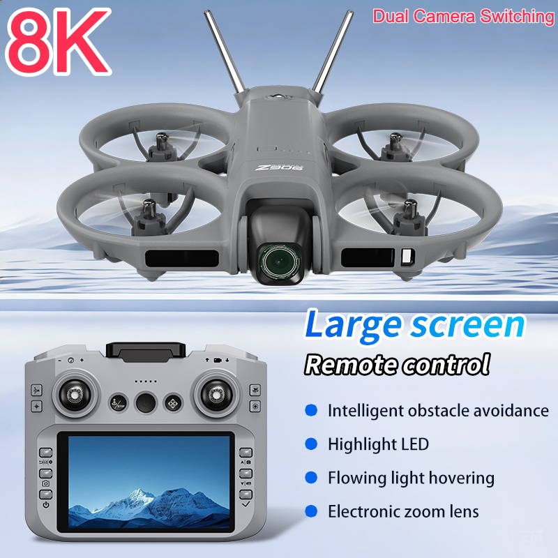 4 In 1 Esc - طائرة بدون طيار بكاميرا 8K مع