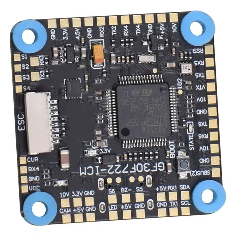 وحدة تحكم طيران ABJA-3-8S 30.5 - مراجعة F722 Flight Controller وسعره