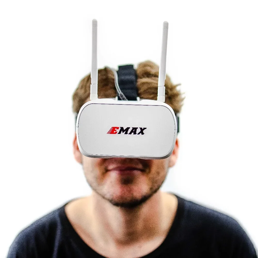 نظارات Emax 5.8G 48CH FPV Tiny - مراجعة Goggles Fpv وسعره