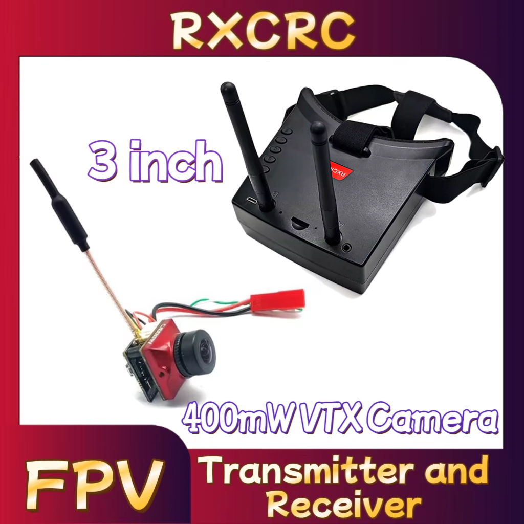 كاميرا RXCRC 5.8G وحدة إرسال 4 - مراجعة Goggles Fpv وسعره