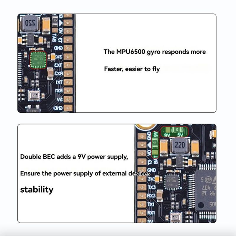 80A + F405/F722 STACK لطائرة ب - مراجعة Flight Controller وسعره