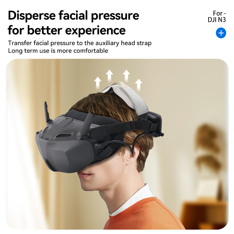 حزام رأس مساعد من RCSTQ لنظارا - مراجعة Dji Goggles وسعره