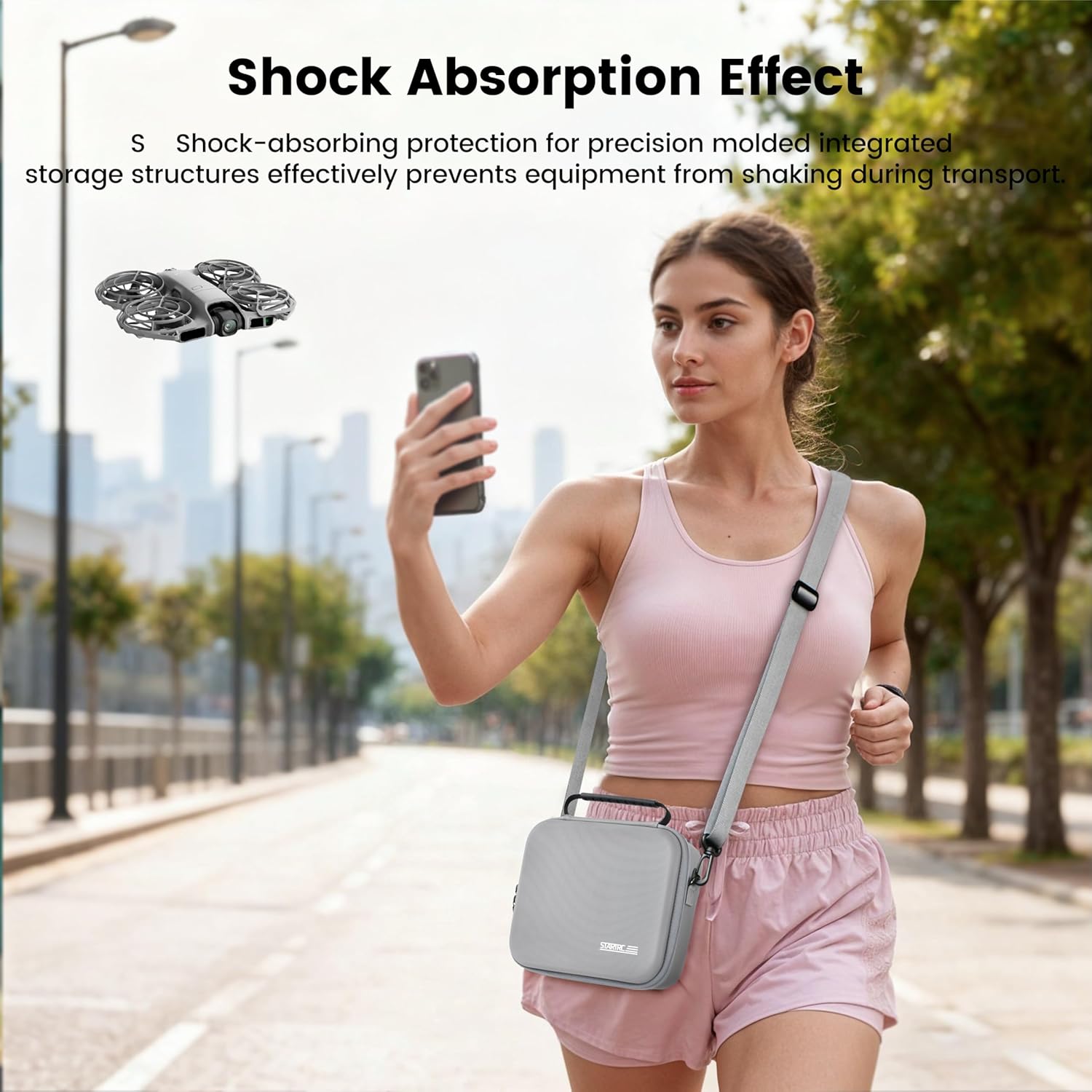 STARTRC Neo 2 حقيبة كتف محمولة - مراجعة Dji Drone وسعره