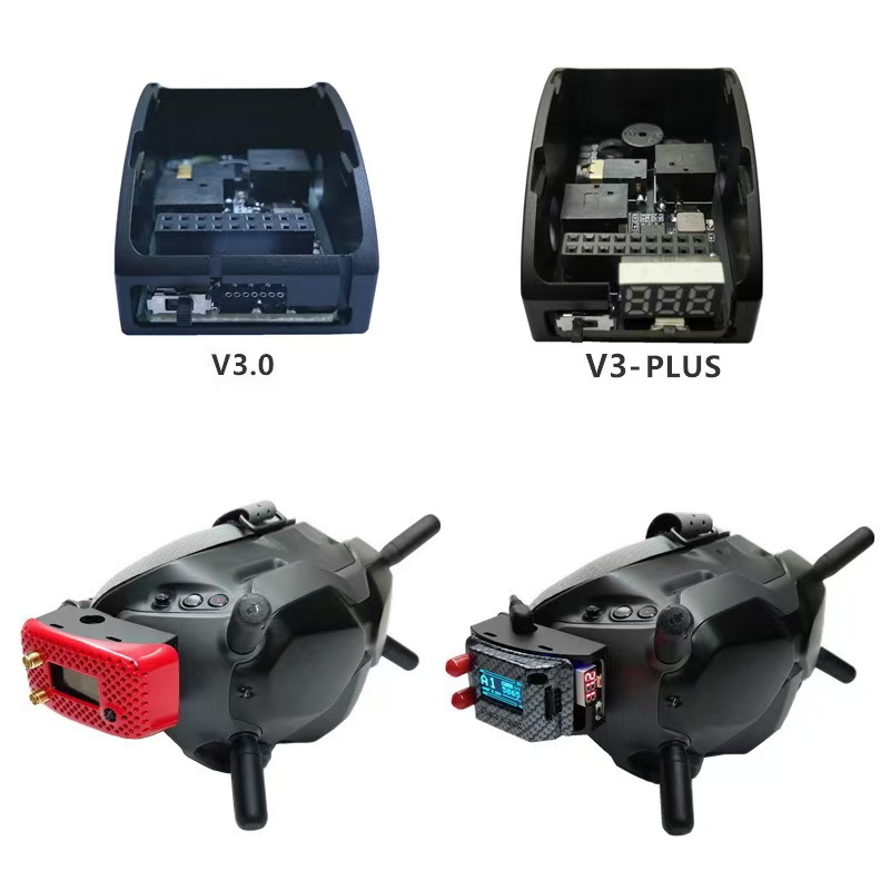 FPV الطيران الخارجي التناظرية  - مراجعة Dji Goggles وسعره