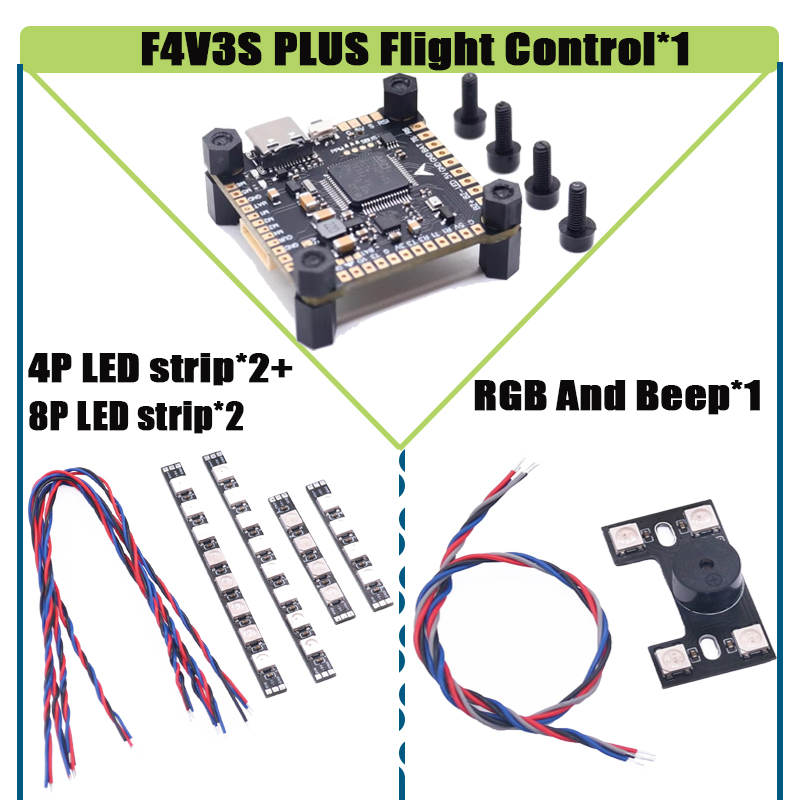 RCtoSky F4V3S PLUS F722 F745 H - مراجعة F722 Flight Controller وسعره