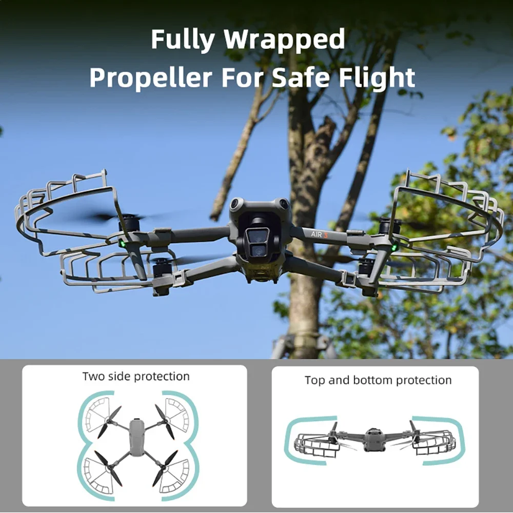 المروحة الحرس ل DJI الهواء 3S/ - مراجعة Propeller Guard وسعره