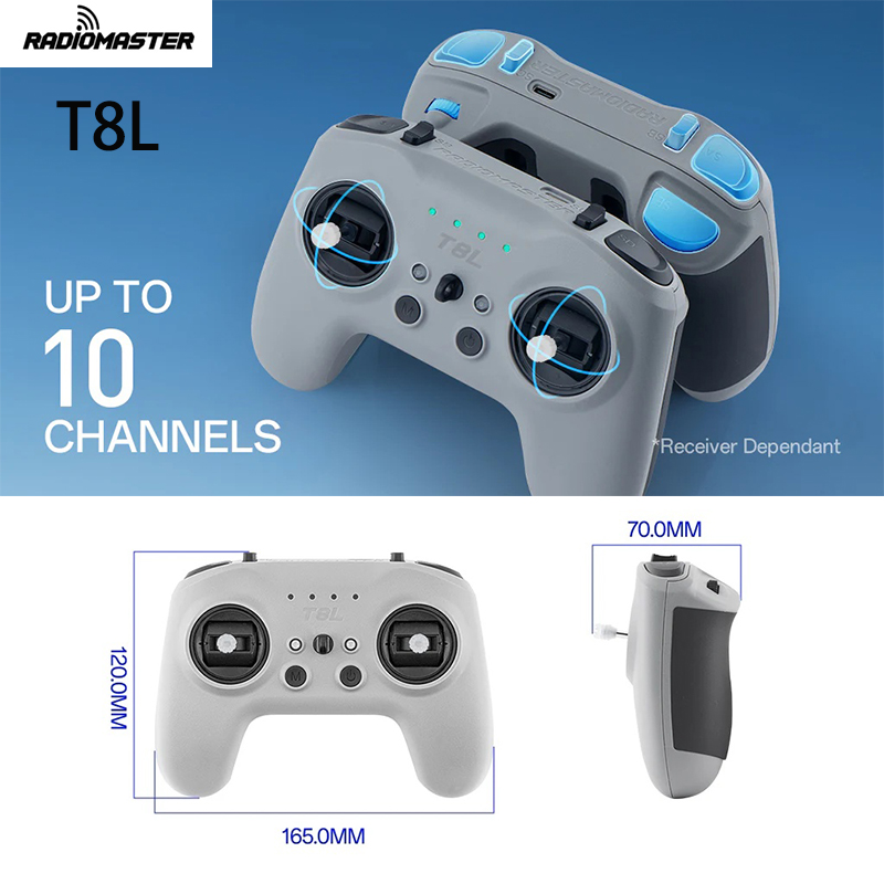 جهاز تحكم راديو RadioMaster T8 - مراجعة Radio Transmitter 2.4Ghz وسعره