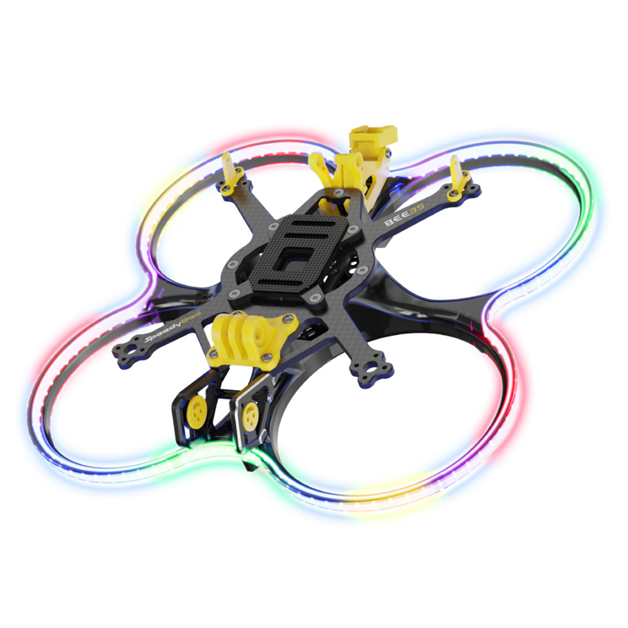 إطار SpeedyBee Bee35 مقاس 3.5  - مراجعة Carbon Fiber Drone Frame وسعره