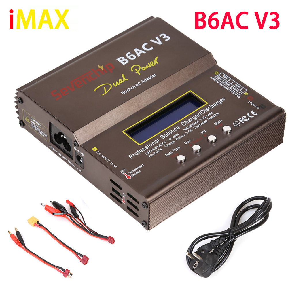 شاحن توازن IMAX B6AC V3 بقوة 8 - مراجعة Balance Charger Rc وسعره