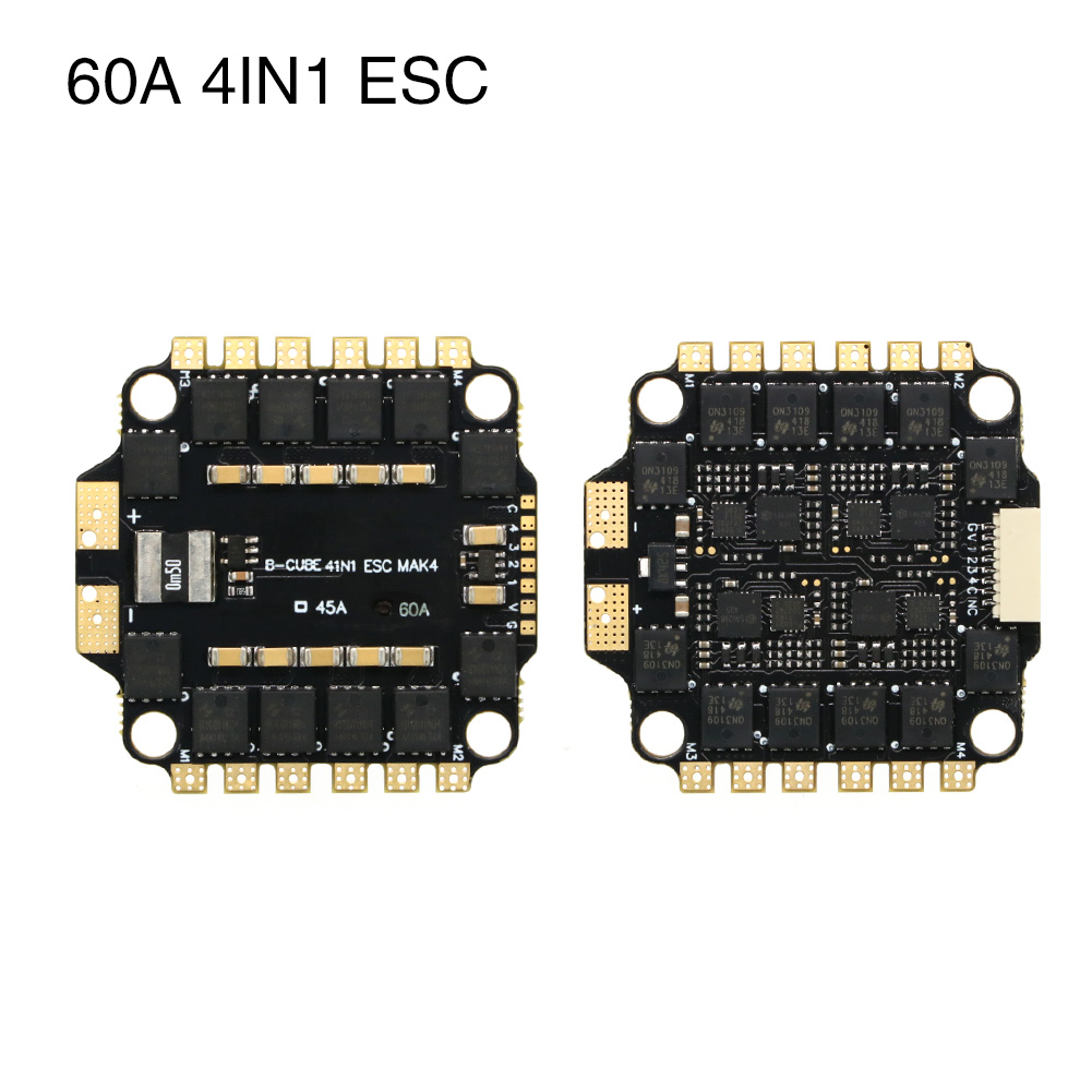 UAngel 4IN1 45A 60A ESC BLHELI - مراجعة 4 In 1 Esc وسعره