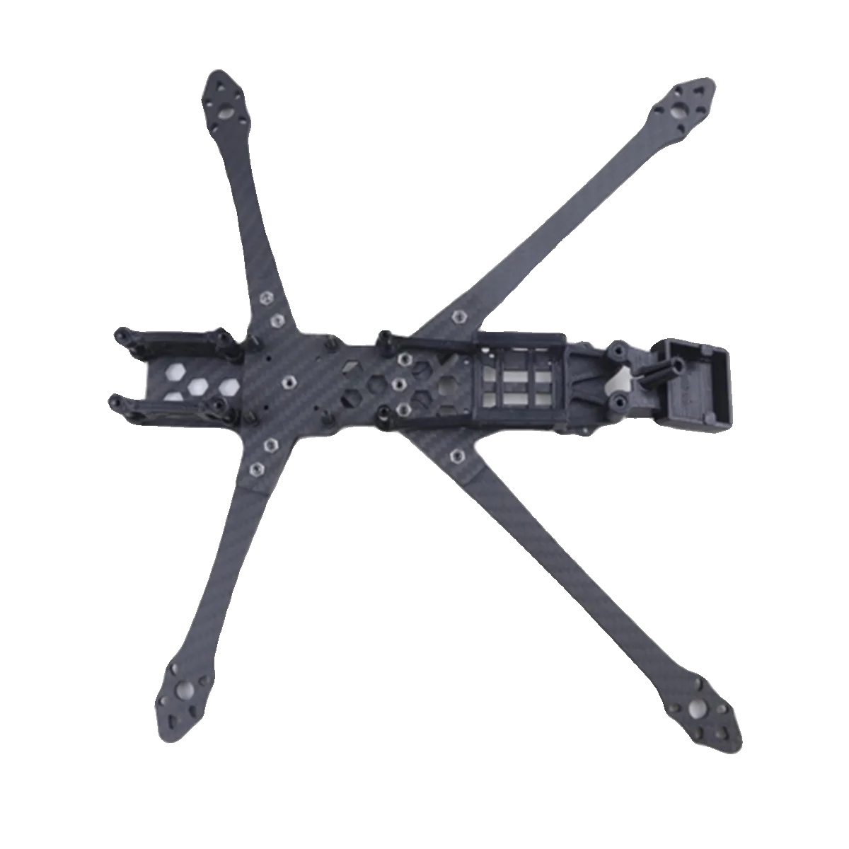 HSKRC AK DC 7 بوصة ألياف الكرب - مراجعة Carbon Fiber Drone Frame وسعره