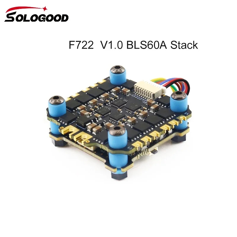 SoloGood F722 60A Stack ICM426 - مراجعة F722 Flight Controller وسعره