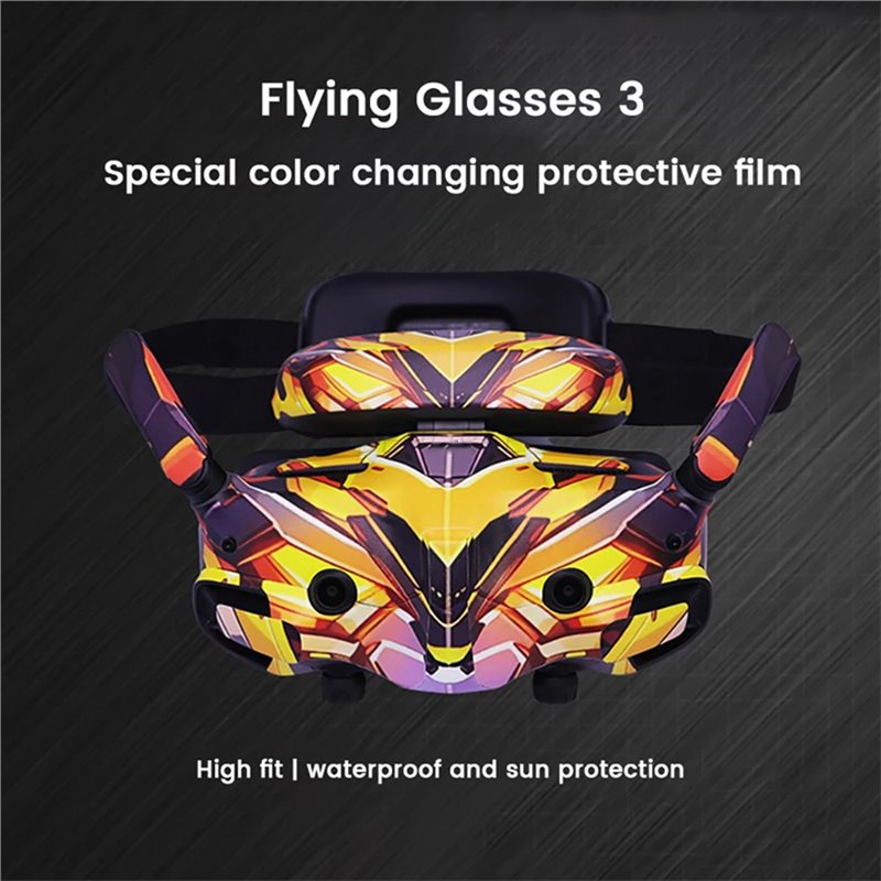 ملصقات PVC ملونة جديدة لـ DJI  - مراجعة Dji Goggles وسعره