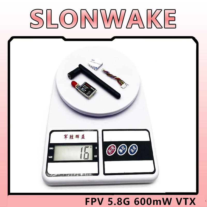 جهاز إرسال SLONWAKE 5.8G TS582 - مراجعة Analog Fpv Camera وسعره