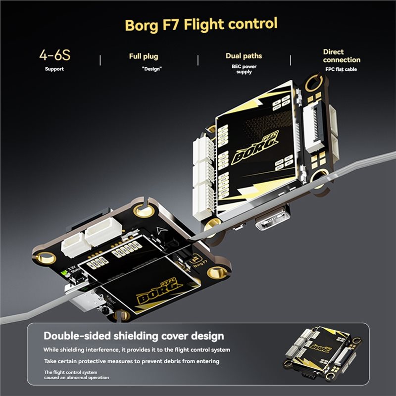 B78B-لـ RC لـ FPV أجزاء الطائر - مراجعة F722 Flight Controller وسعره