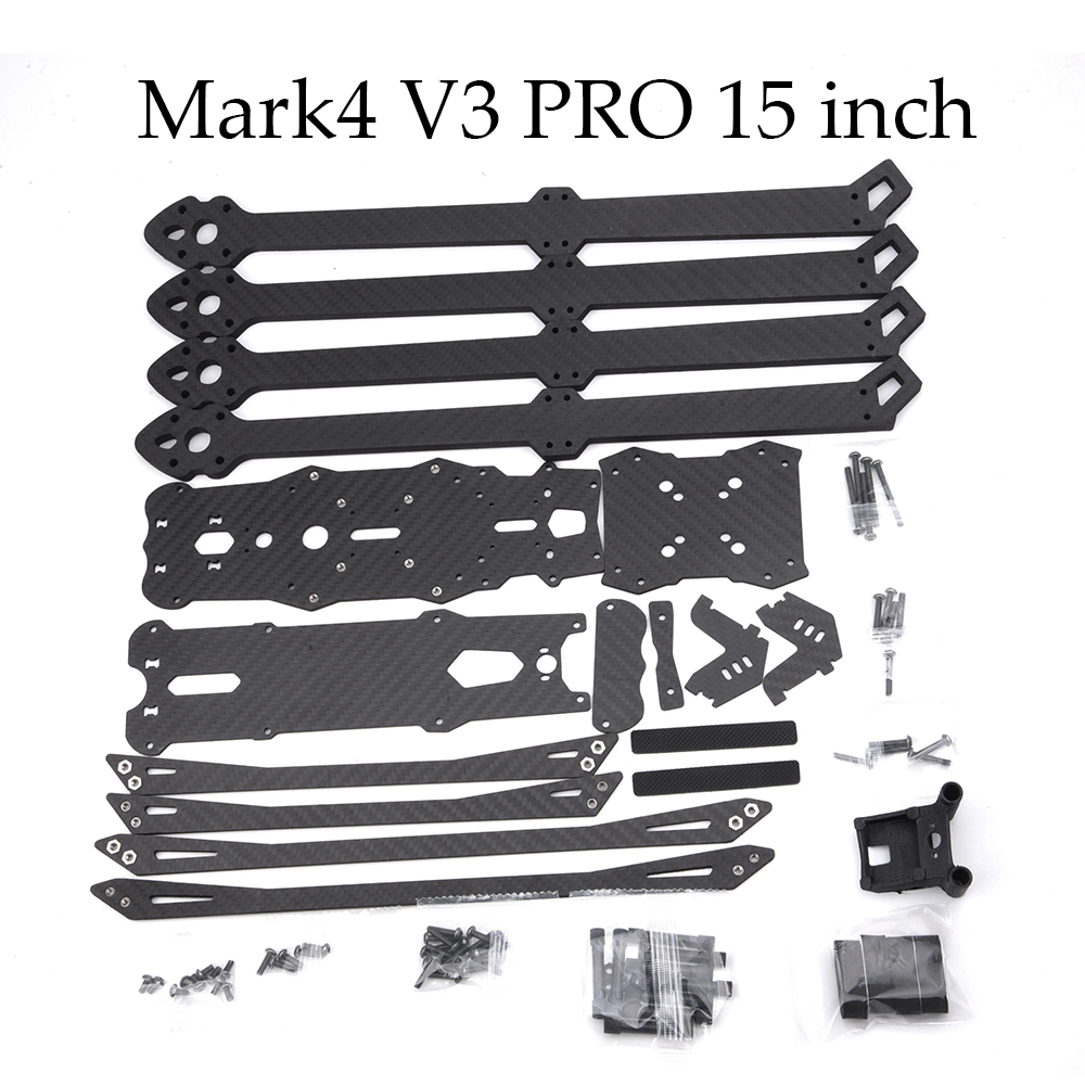إطار طائرة بدون طيار MARK4 V3  - مراجعة Carbon Fiber Drone Frame وسعره
