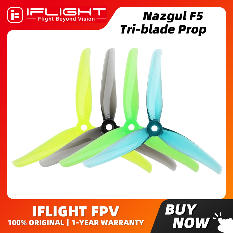 مروحة iFlight Nazgul F5 ثلاثية - مراجعة 5 Inch Propeller وسعره
