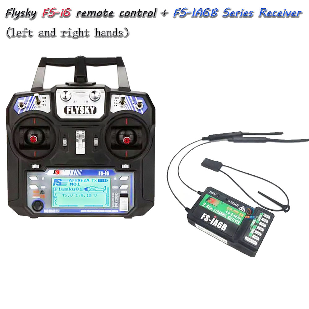 نظام راديو FS-i6 6CH 2.4GHz AF - مراجعة Radio Transmitter 2.4Ghz وسعره