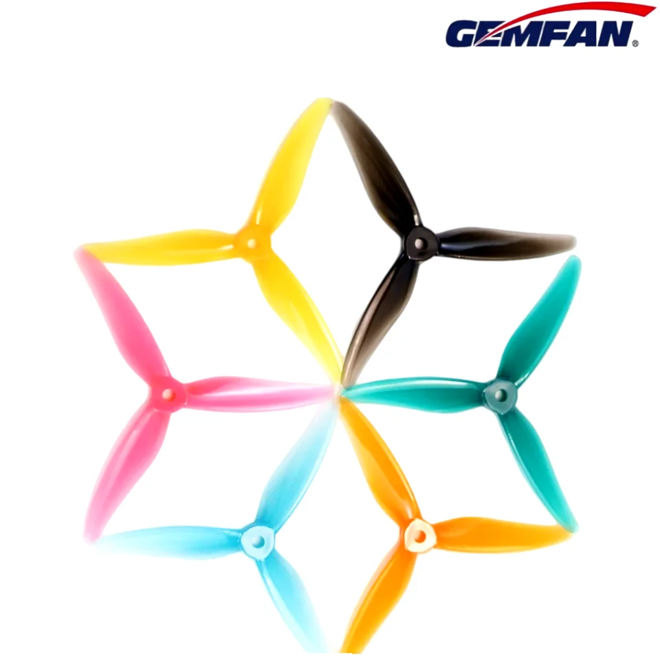 جديد 2-12 زوج من مراوح Gemfan  - مراجعة 5 Inch Propeller وسعره